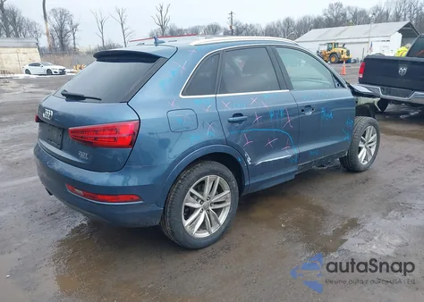 2016 Audi Q3 2.0T Premium Plus z USA, uszkodzony, nr VIN WA1EFCFS5GR024129
